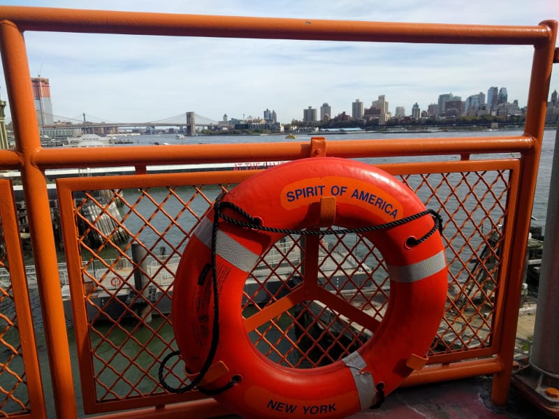 The Staten Island ferry