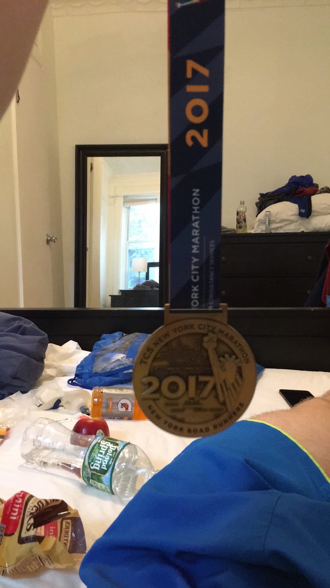 My NYC Marathon medal