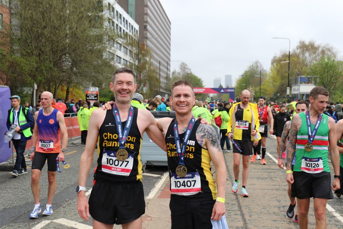 Why I run. Manchester Marathon 2023.