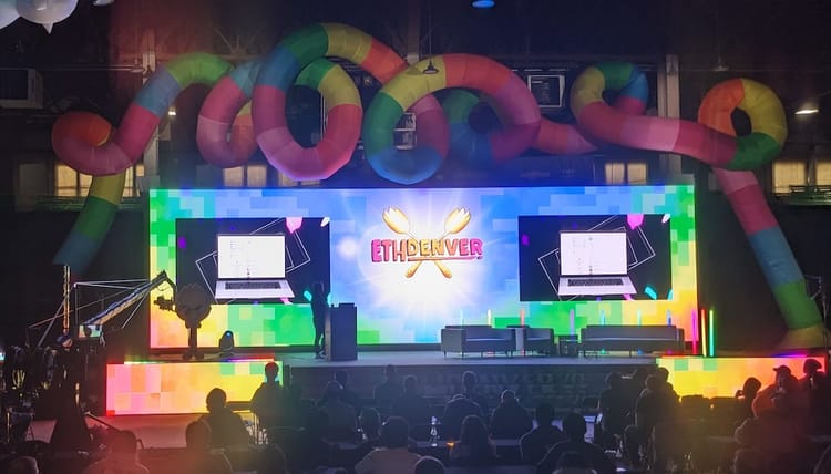 12 days, 100 people, go. EthDenver 2023.