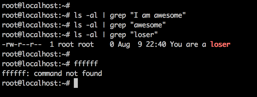 Command line cheat sheet