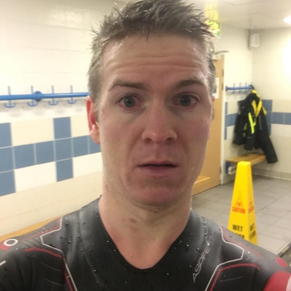 No more open water swimming
