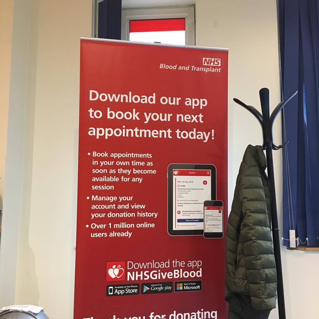 Give blood kids