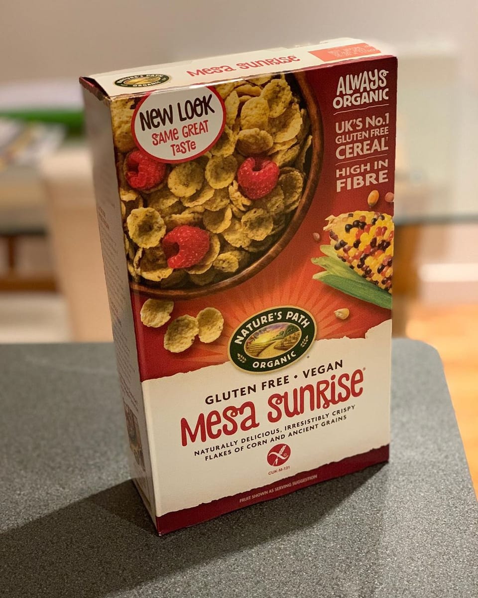 My proudest achievement of 2019 is my ability to have this @naturespathorganic cereal in my flat and not eat it all in one sitting
