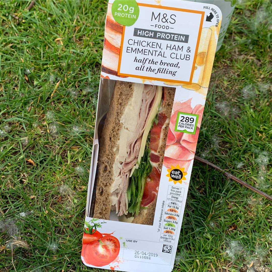 The amount of money supermarkets spend on product development yet it’s taken this long for this masterpiece?! Well played @marksandspencer #genius #breadsucks #nutrition