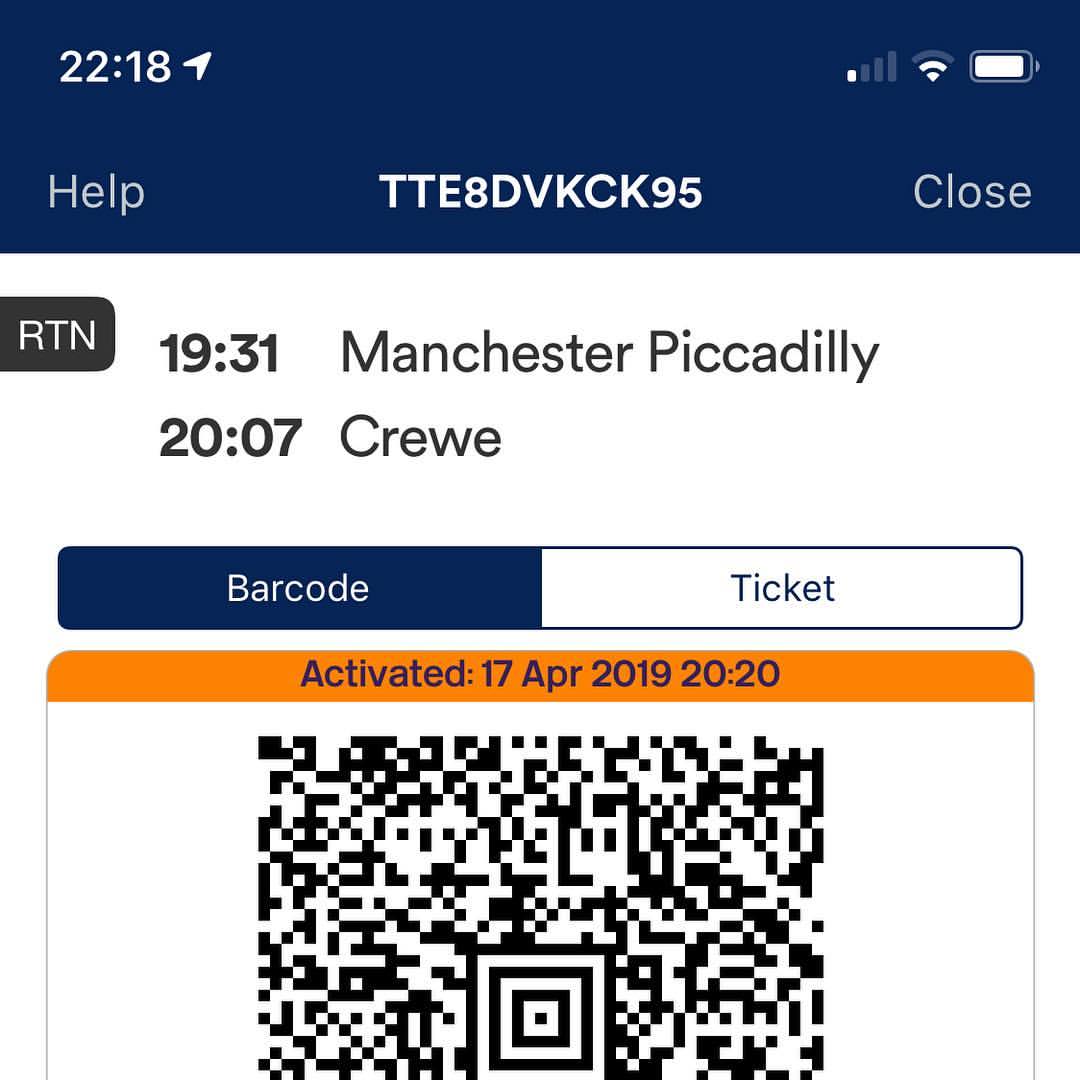Left Manchester at a good time :P
