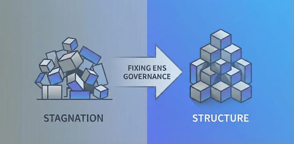 From Stagnation to Structure: Fixing ENS Governance